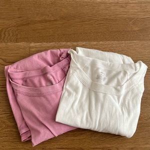 Two Aerie Oversized Tees